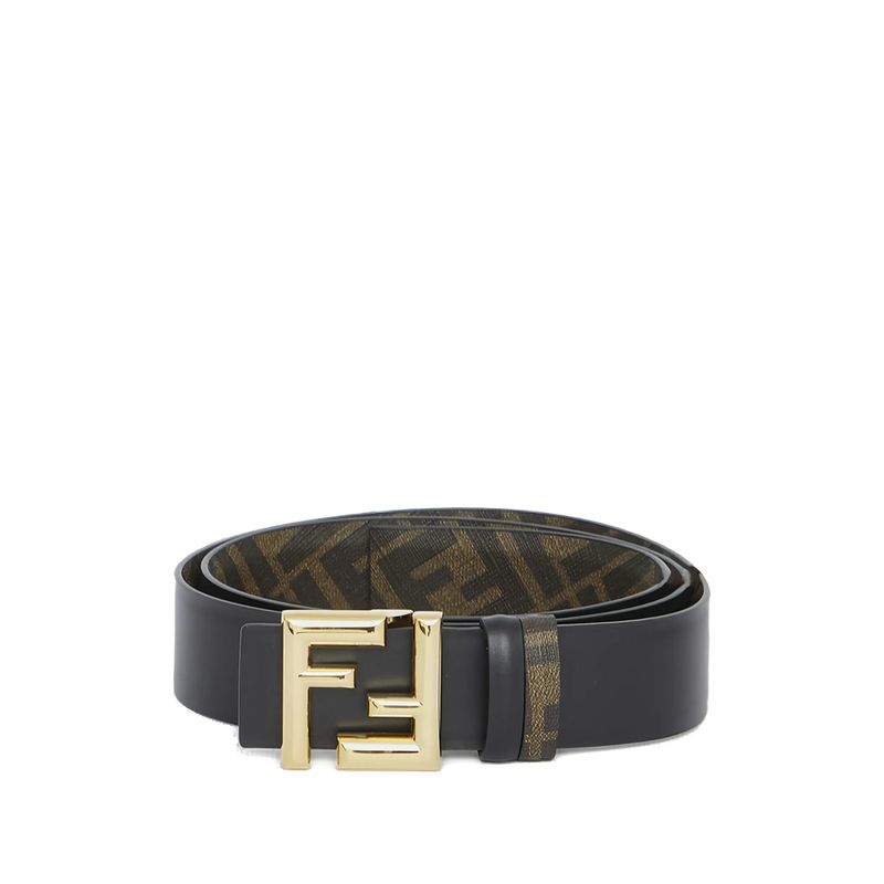 Fendi Brown Belts Men